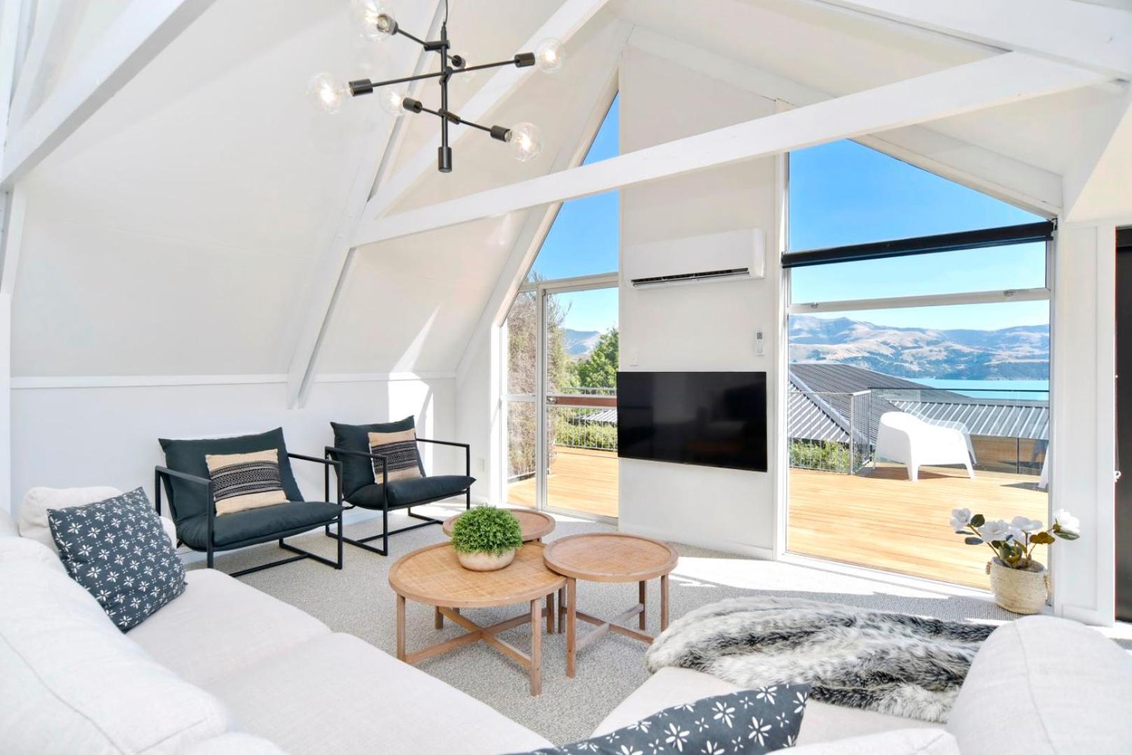 Akaroa Harbour View - Christchurch Holiday Homes ภายนอก รูปภาพ